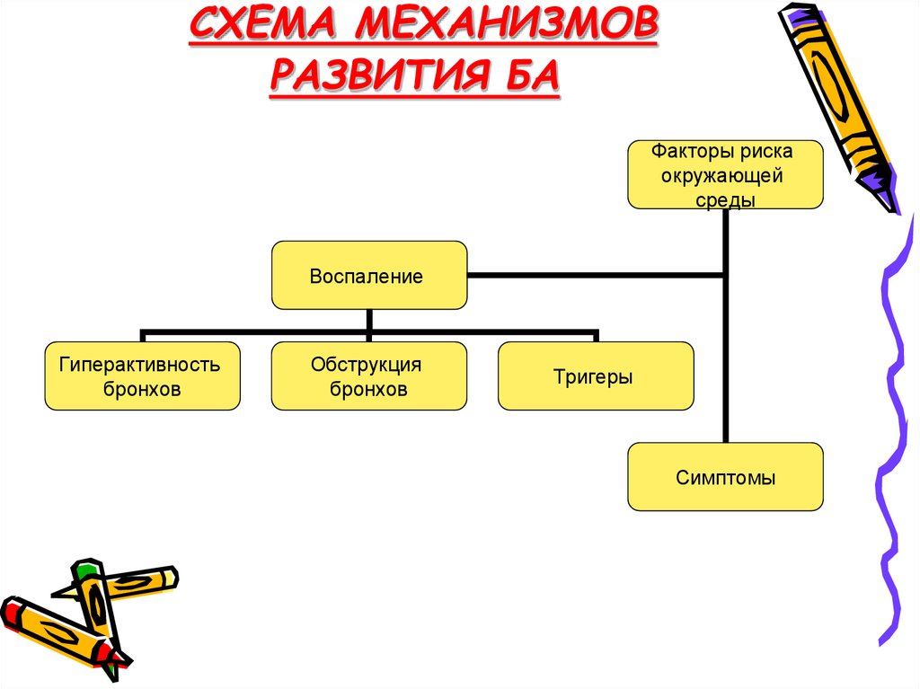 Механизм эволюции схема