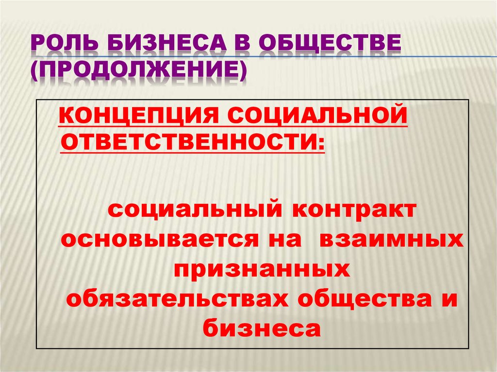 Этика и социальная ответственность бизнеса план егэ