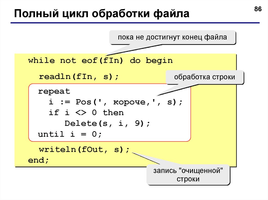 Конец строки в c