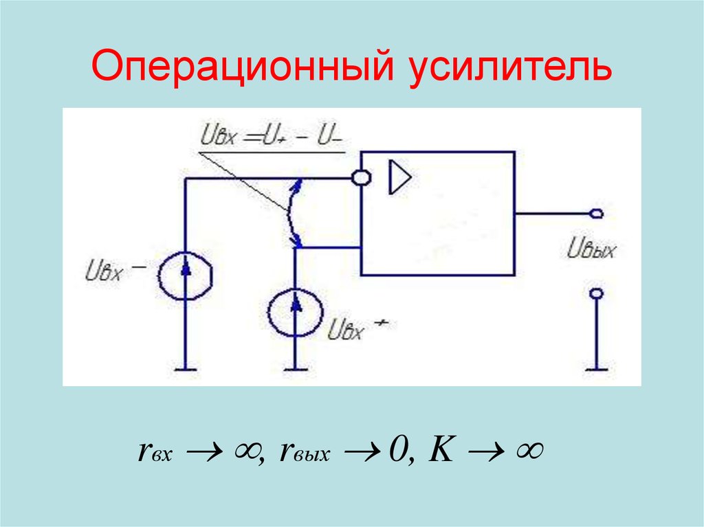 Дифференциальный усилитель презентация