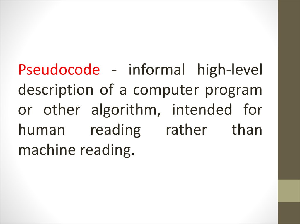 pseudocode-online-presentation
