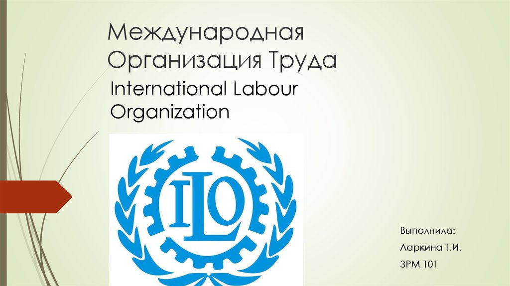 Международная трудовая организация