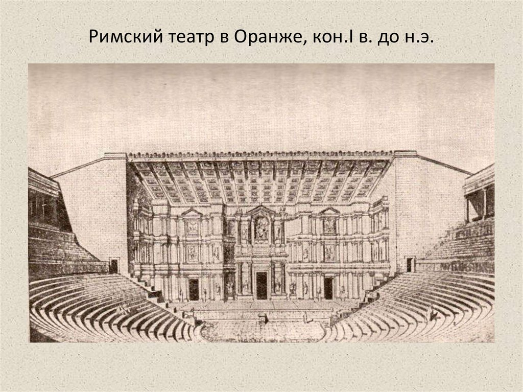 Жилая архитектура древнего рима