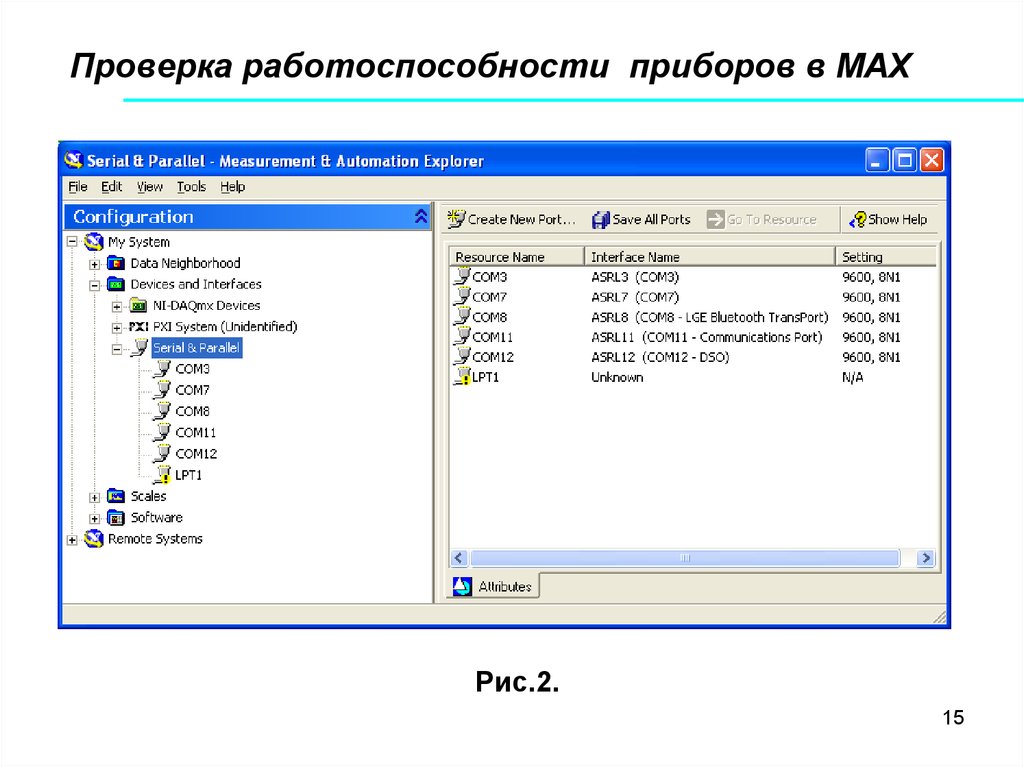 Проверка работоспособности сети