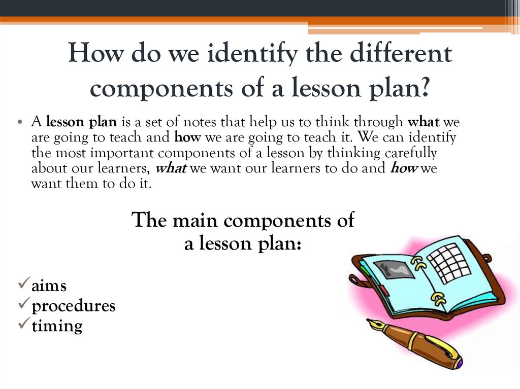 Components Of A Lesson Plan Ppt - Printable Templates Free