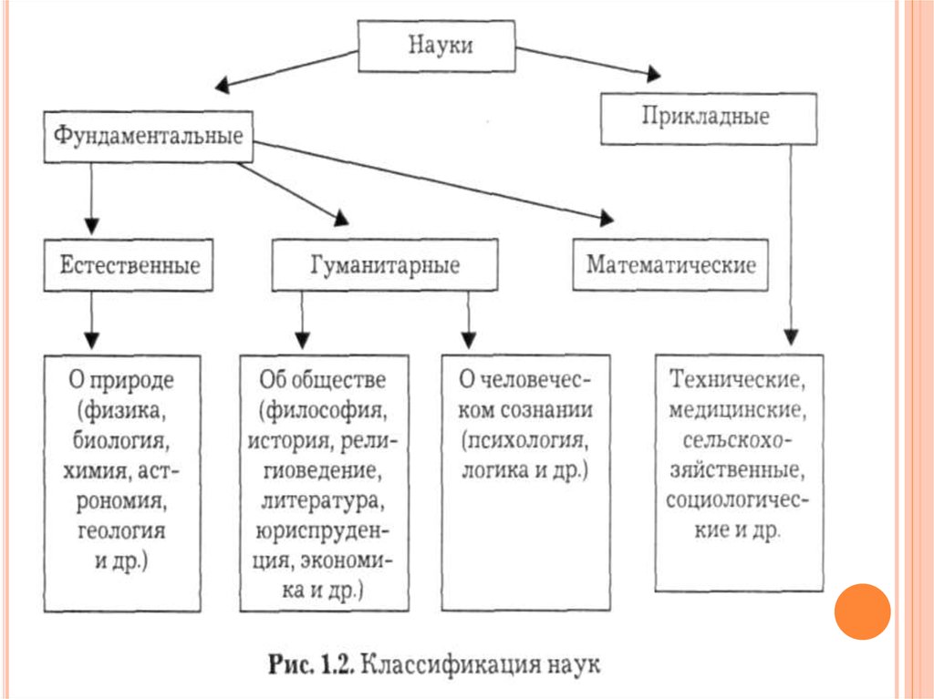 Область естественных наук