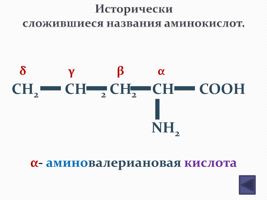 Валерьяновая кислота презентация