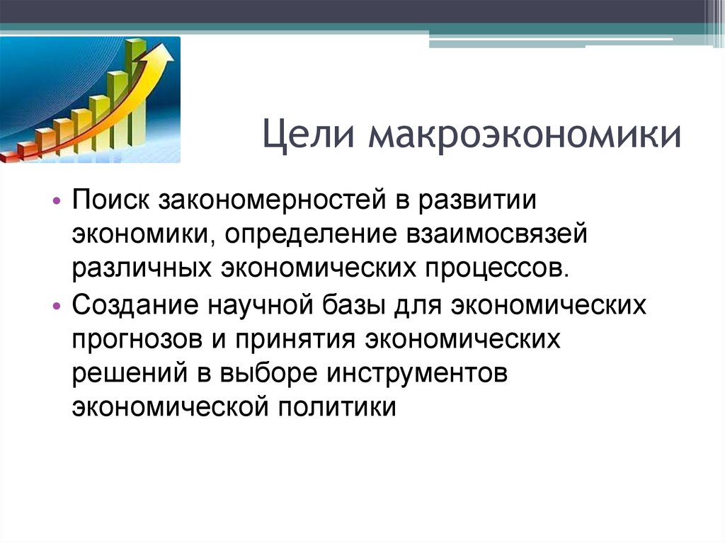 Процесс развития экономики. Цели макроэкономики. Макроэкономическая политика и её цели. Цели и задачи макроэкономической политики. Цель макро и микроэкономики.