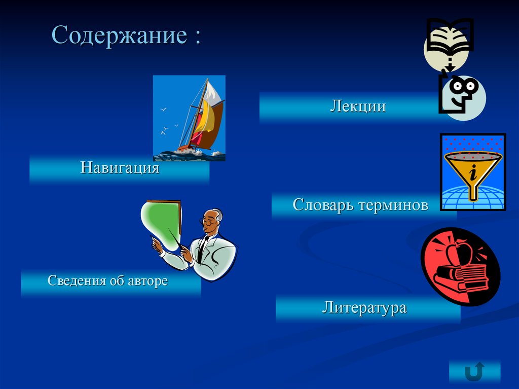 Содержание :