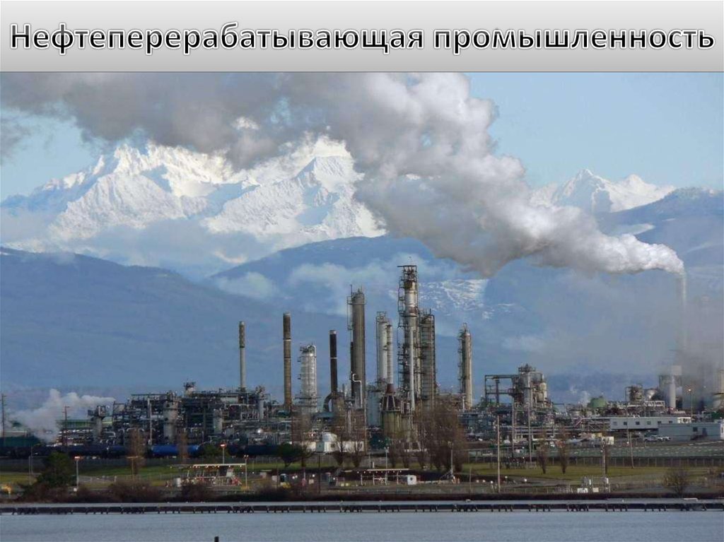 Нефтеперерабатывающая промышленность