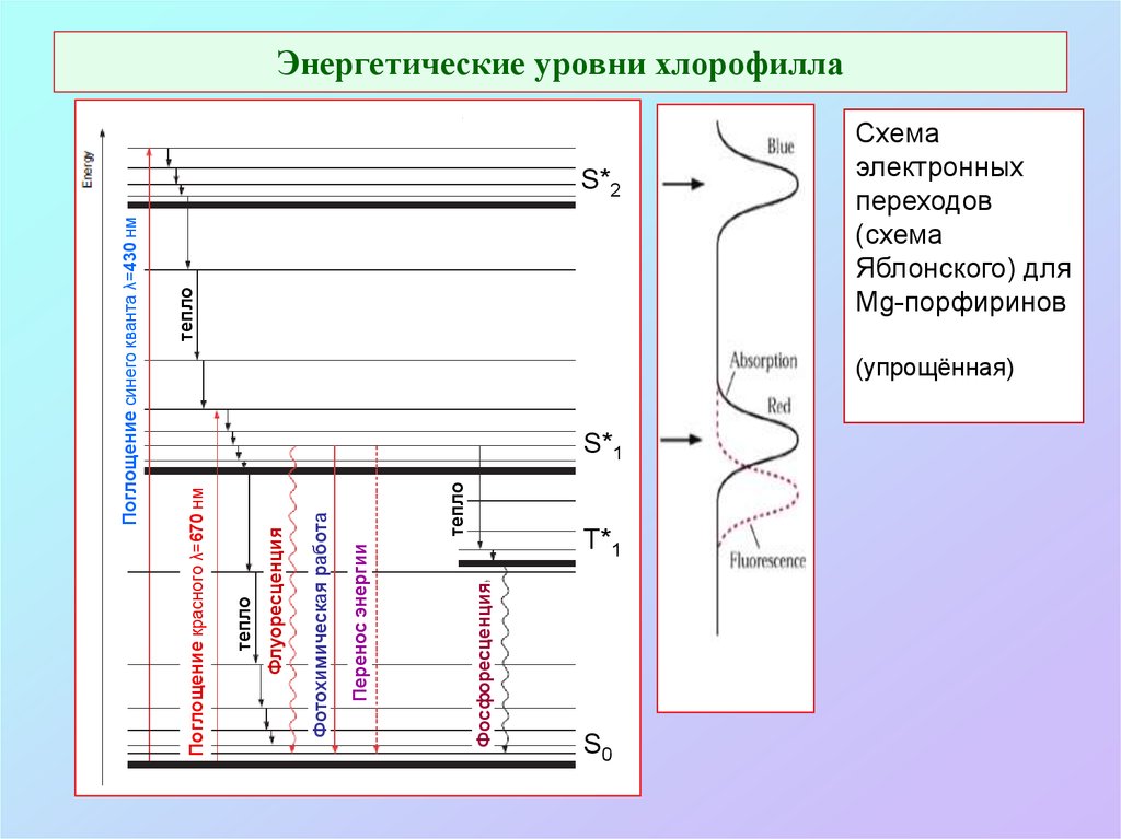 Энергетические уровни