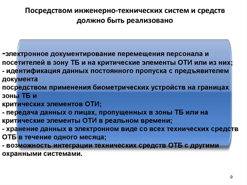 Техническое обеспечение транспортной безопасности