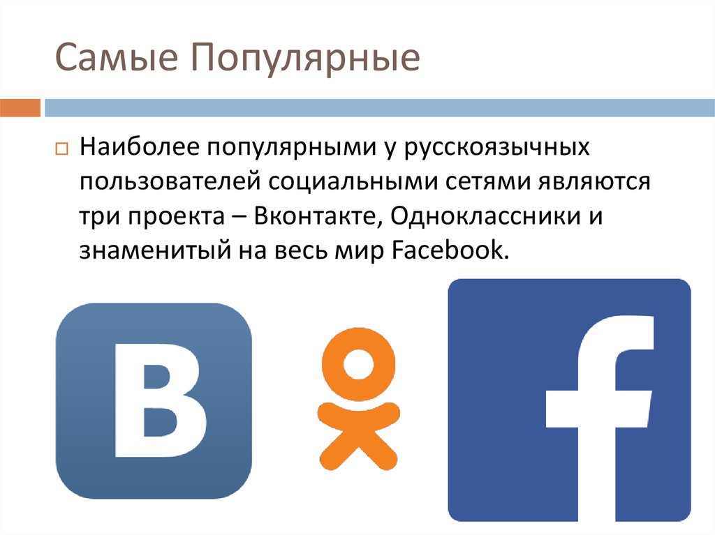 Самые Популярные