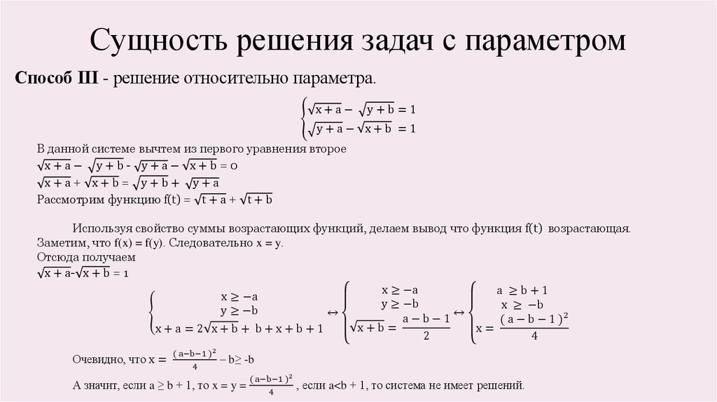Алгоритм решения русского егэ. Решение заданий с параметром. Как решать задания с параметром. Как решать задачи с параметром. Как решаются задачи с параметром.