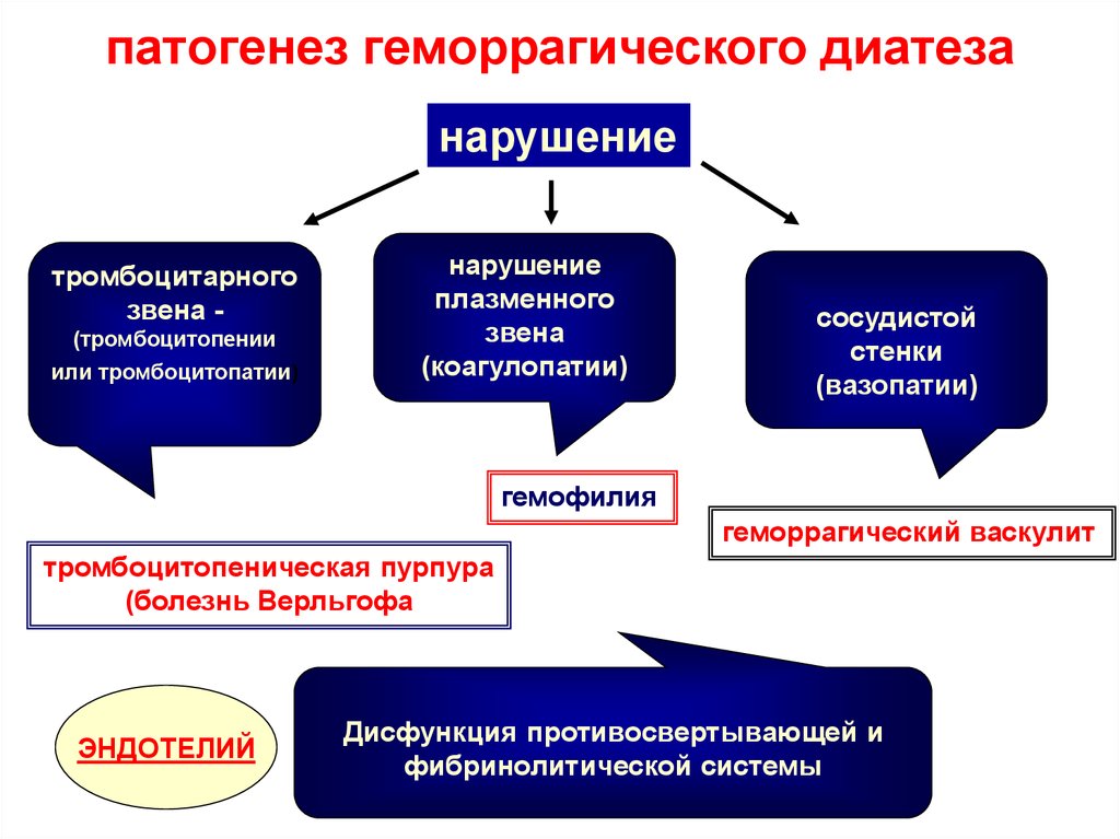 Геморрагические диатезы педиатрия презентация