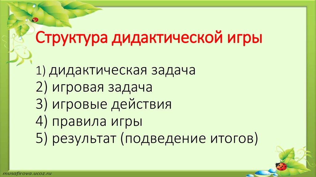 Игры стру. Структура дидактической игры в детском саду схема. Структурные компоненты дидактической игры. Структурные составляющие дидактической игры. Игровые правила в дидактической.