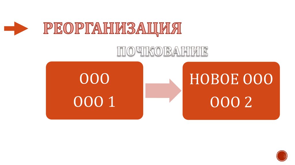 РЕОРГАНИЗАЦИЯ