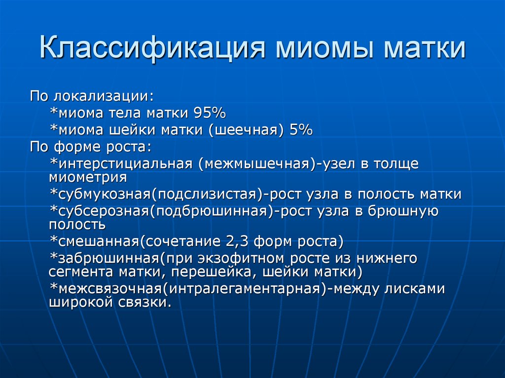 Типы миомы матки по figo. Миома матки классификация. Лейомиома матки классификация. Классификация миоматозных узлов по локализации. Миома матки классификация по локализации.