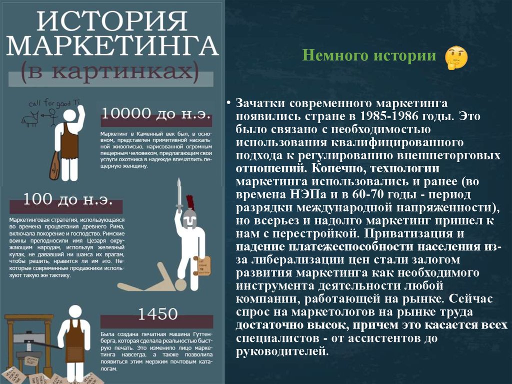 Презентация на тему моя будущая профессия маркетолог