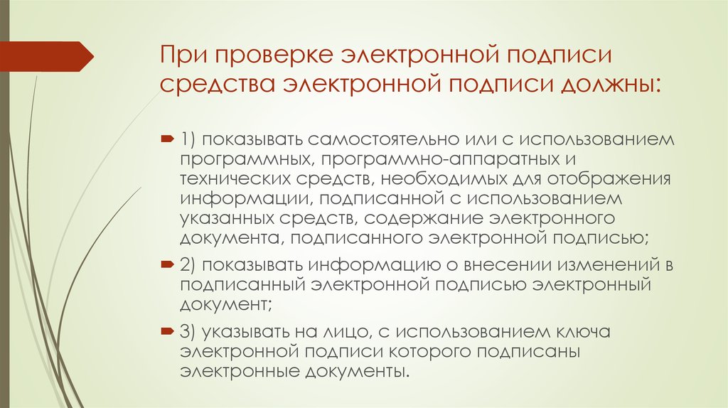 Понятие и виды электронной подписи реферат