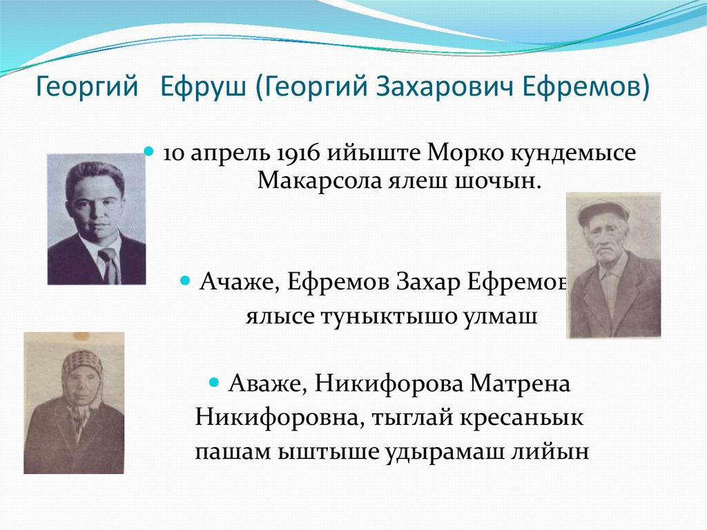 Георгий Ефруш (Георгий Захарович Ефремов)