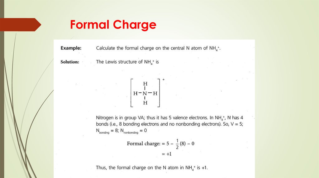 Formal Charge.