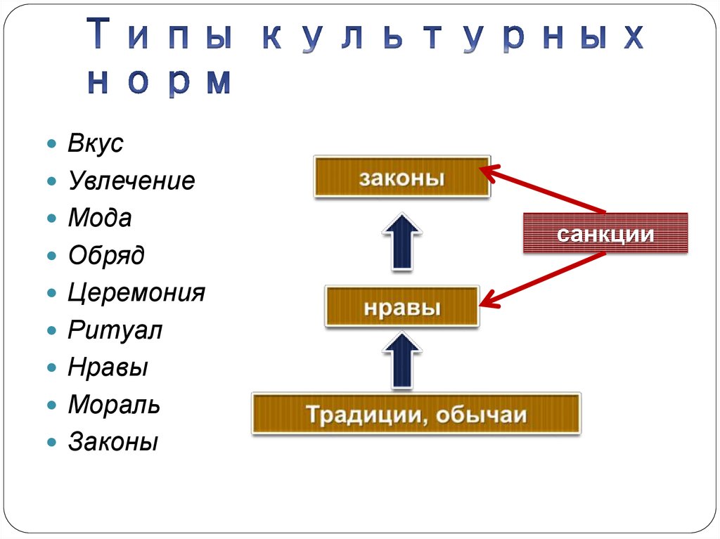 Культурные нормы и законы