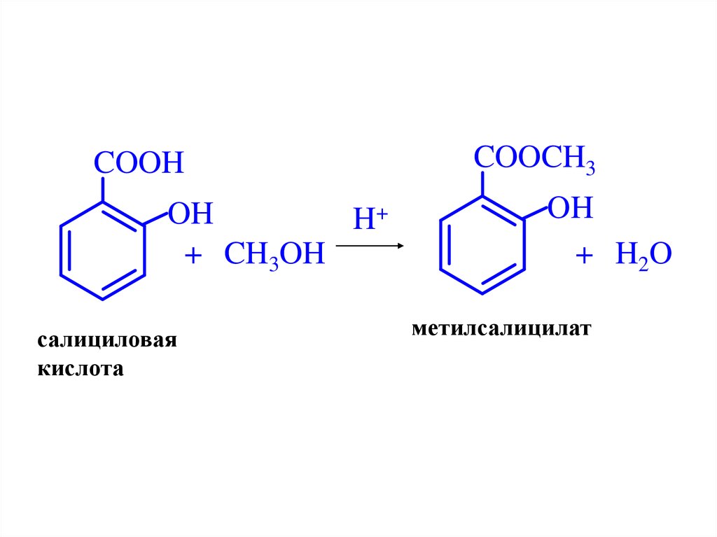 Бензойная кислота салициловая. Салициловая кислота + ch3oh. Метилсалицилат получение из салициловой кислоты. Получение метилсалицилата из салициловой кислоты реакция. Образование метилсалицилата из салициловой кислоты.