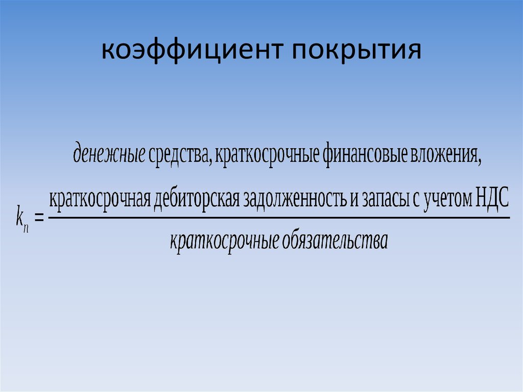 Анализ платежеспособности и ликвидности организации презентация