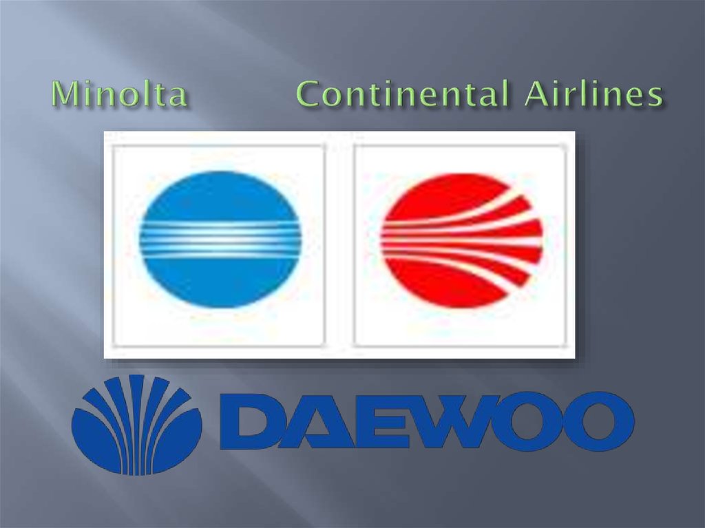 Minolta Continental Airlines 