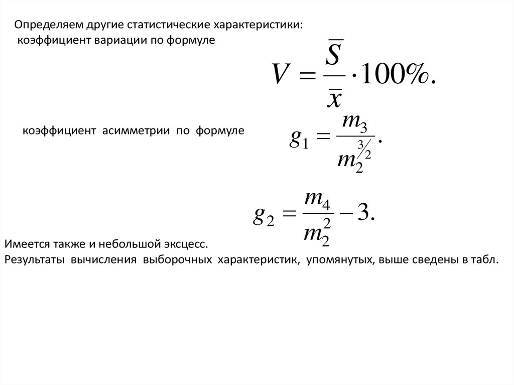 Определите показатели вариации. Определите показатели вариации