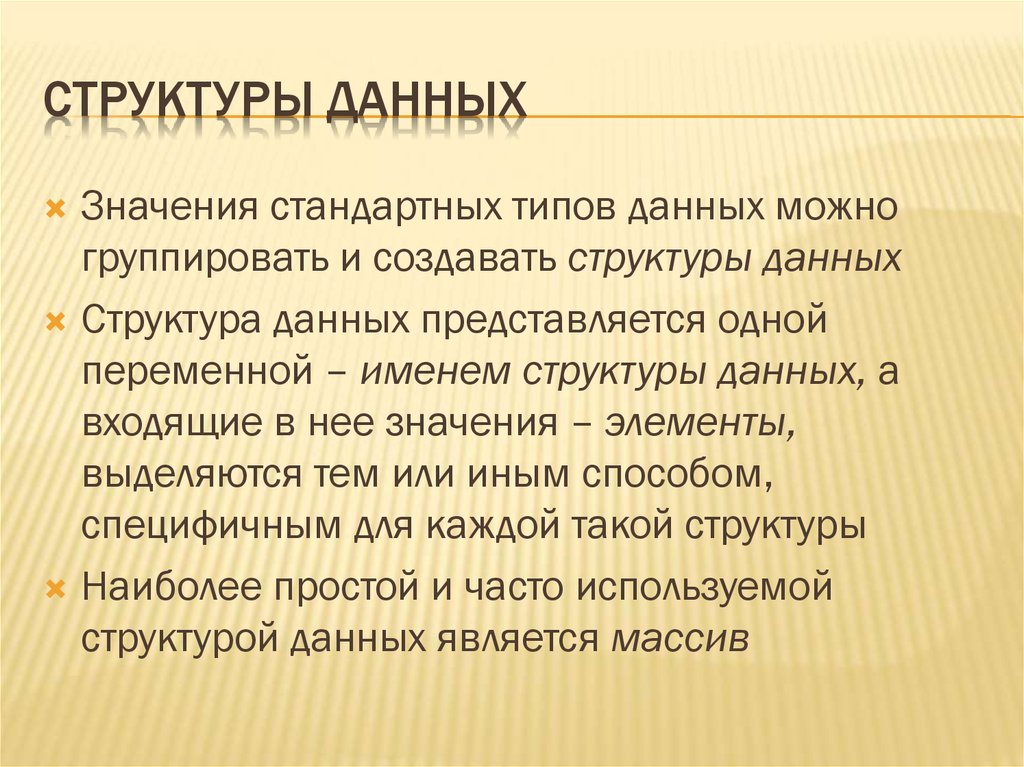 Структура имени