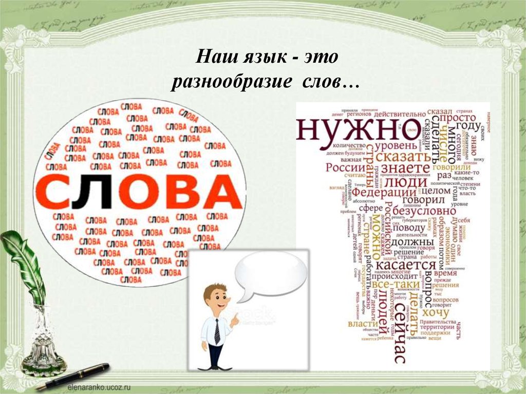 Проект по русскому языку энциклопедия одного слова