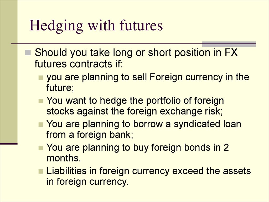 Foreign Exchange Risk Online Presentation - 