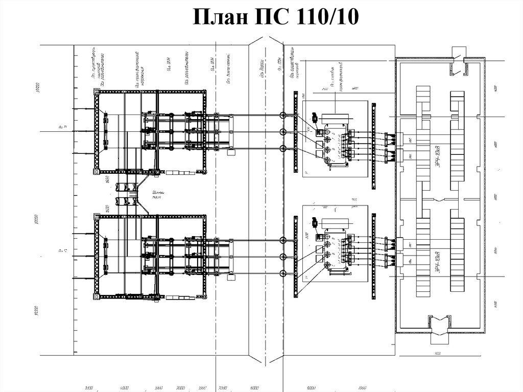 Проект реконструкции подстанции 110 10 кв