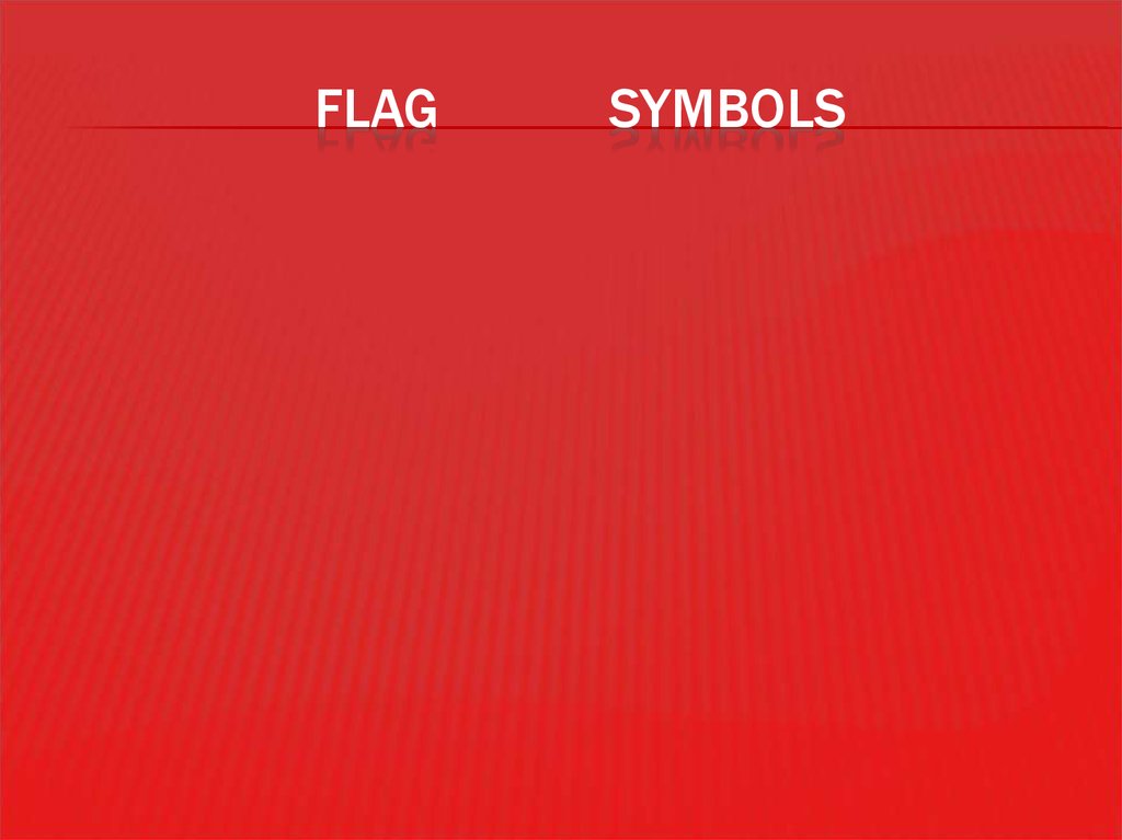 FLAG SYMBOLS