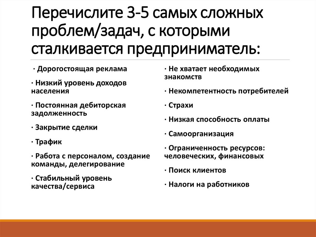 Перечислите проблемы. Проблемы с которыми сталкиваются предприниматели. Проблемы с которыми может столкнуться предприниматель. Проблемы с которыми сталкиваются предприниматели производственники. Перечислить трудности с которыми сталкивается предприниматель.