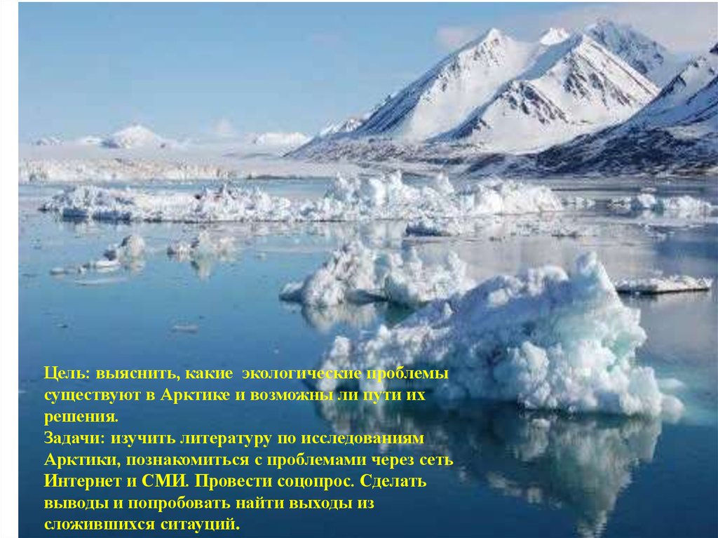 Арктические проблемы россии