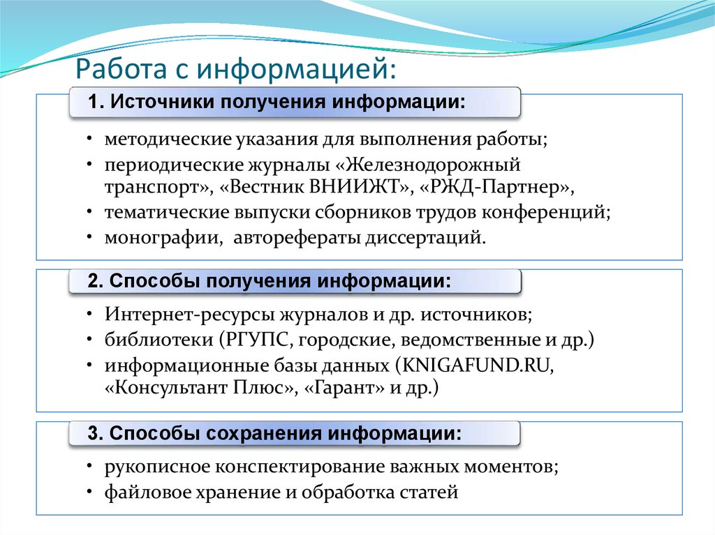 Тематика исследований