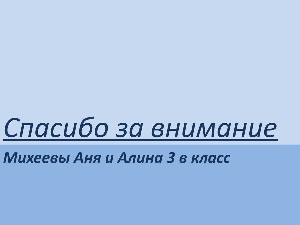 Михеевы Аня и Алина 3 в класс