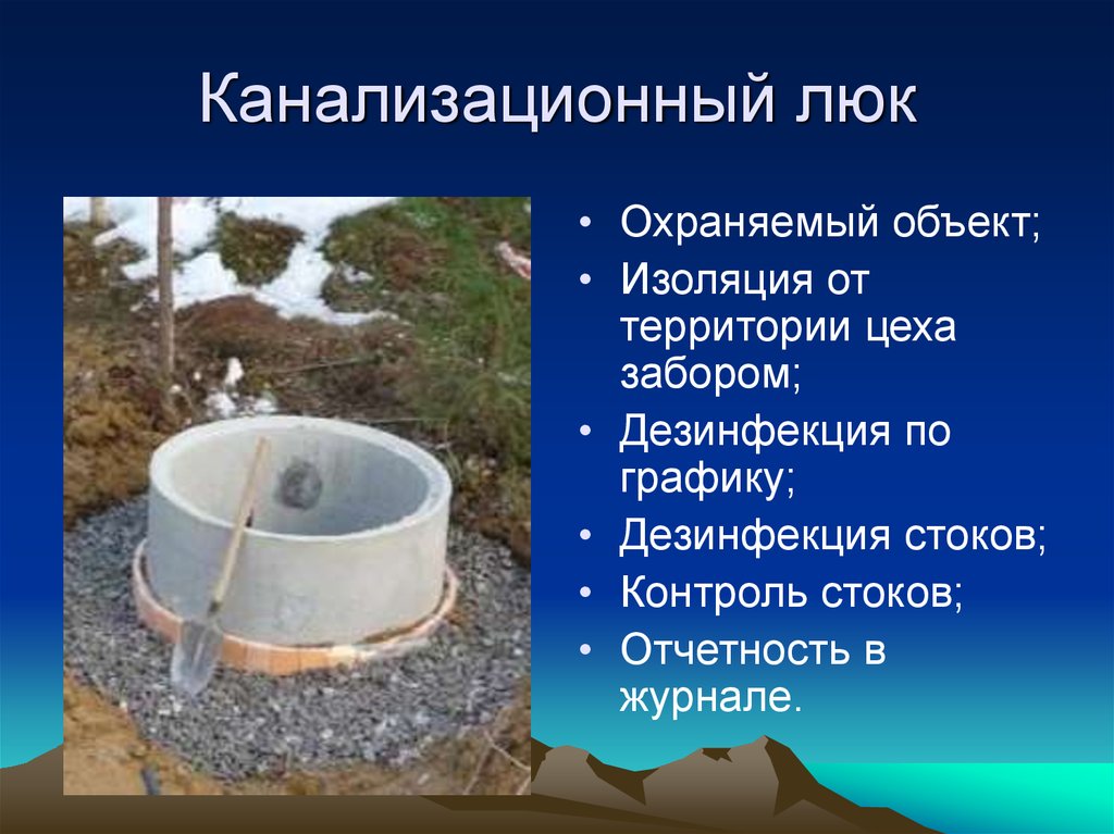 Канализационный люк