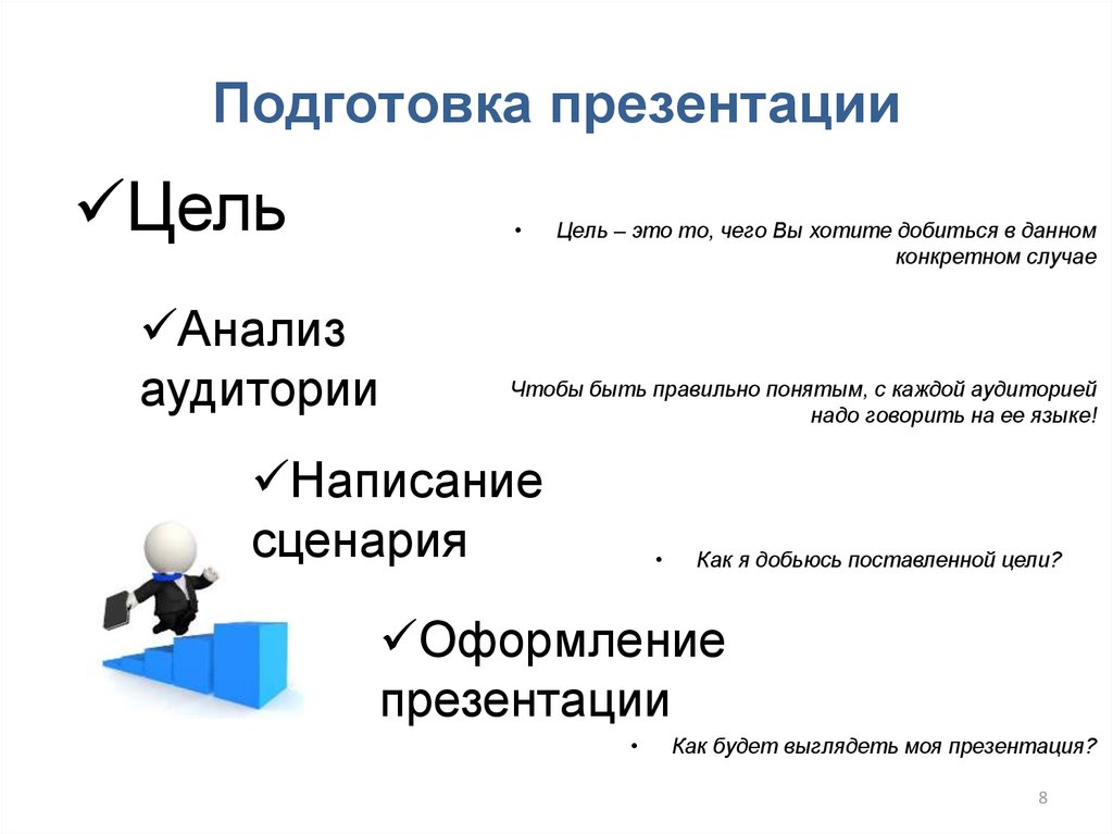 Как правильно составлять презентацию