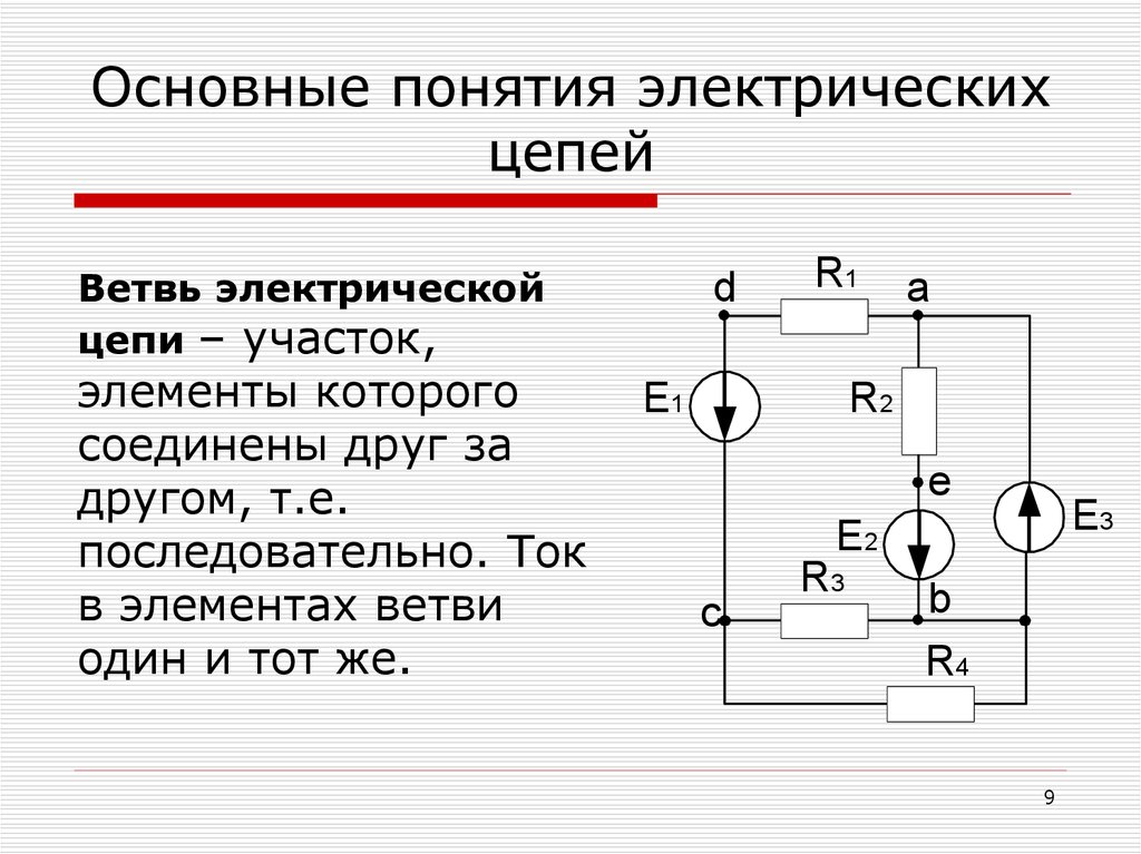 Узел в электрической схеме