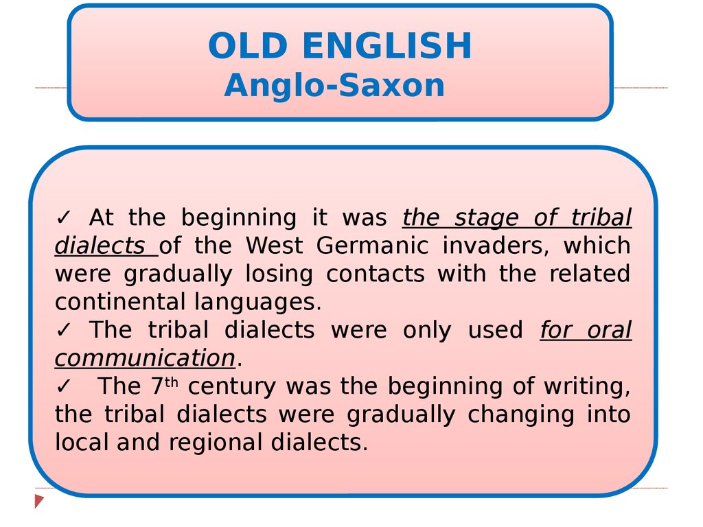 Three periods of English. Periods of English language. Old English period. The old English dialects were.