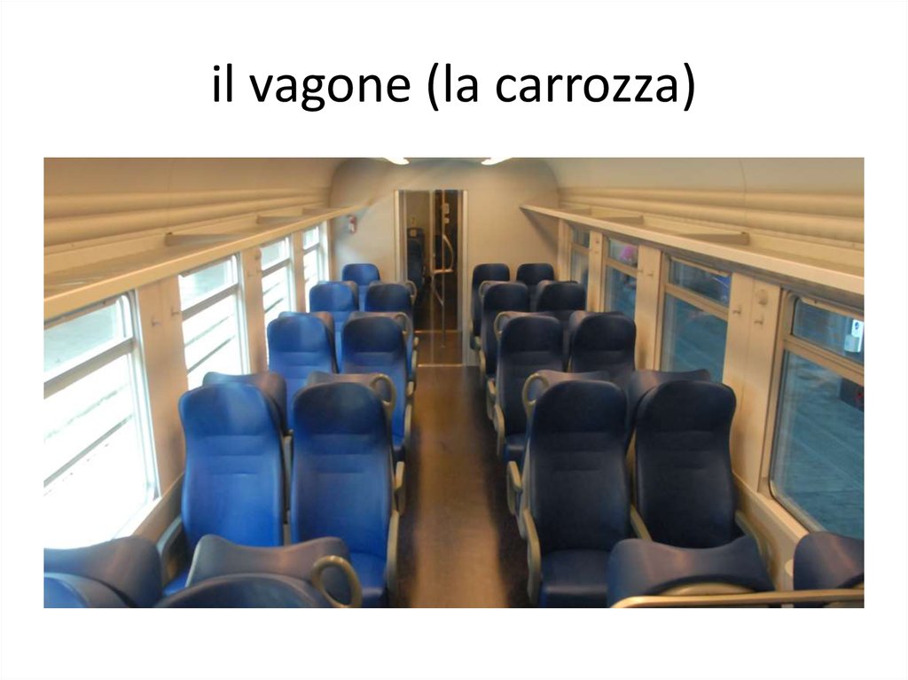 il vagone (la carrozza)