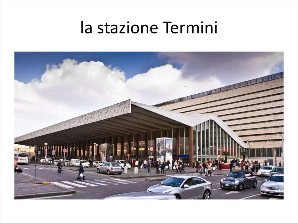 la stazione Termini