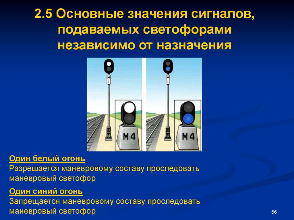 Перед какими светофорами устанавливаются предупредительные светофоры. Сигналы маневровых светофоров. Показания маневровых светофоров. Основные назначения сигналов подаваемых светофорами.