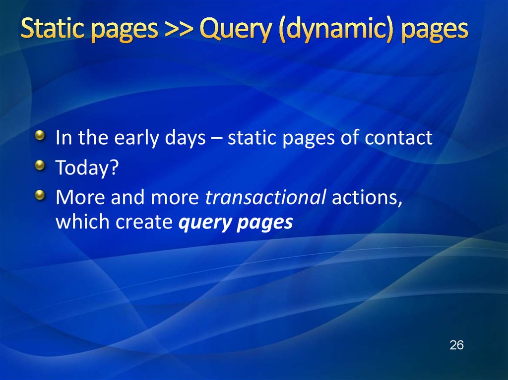 ISOURCE .ppt. Static pages