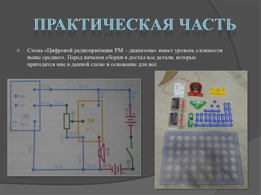 Проект на тему радио