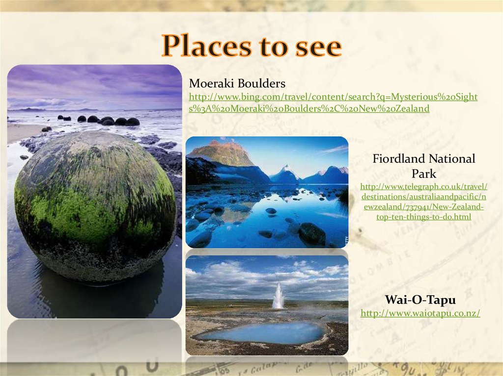 Places to see